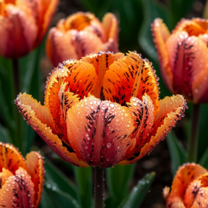 Тюльпан Литл Джем купить по цене от 199р. в интернет-магазине «Посадика» с доставкой почтой в в Краснотурьинске и по всей России – [изображение №1].