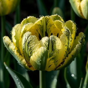 Тюльпан Стар Даст купить по цене от 229р. в интернет-магазине «Посадика» с доставкой почтой в в Краснотурьинске и по всей России – [изображение №1].