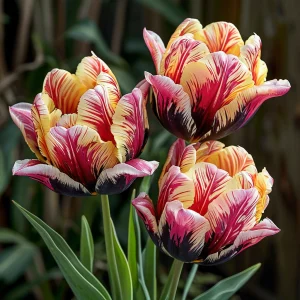 Тюльпан Роял Гарнит купить по цене от 425р. в интернет-магазине «Посадика» с доставкой почтой в в Краснотурьинске и по всей России – [изображение №1].