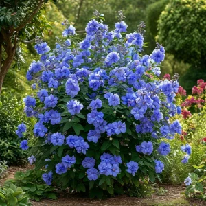 Гибискус Сансет Блоссом купить по цене от 248р. в интернет-магазине «Посадика» с доставкой почтой в в Краснотурьинске и по всей России – [изображение №1].