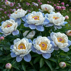 Пион Акварельный Этюд купить по цене от 806р. в интернет-магазине «Посадика» с доставкой почтой в в Краснотурьинске и по всей России – [изображение №1].