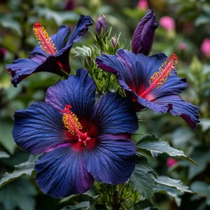 Гибискус Саншайн Кисс купить по цене от 450р. в интернет-магазине «Посадика» с доставкой почтой в в Краснотурьинске и по всей России – [изображение №1].