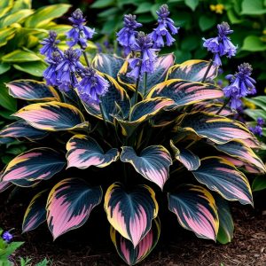 Хоста Пайн Эхо купить по цене от 699р. в интернет-магазине «Посадика» с доставкой почтой в в Краснотурьинске и по всей России – [изображение №1].